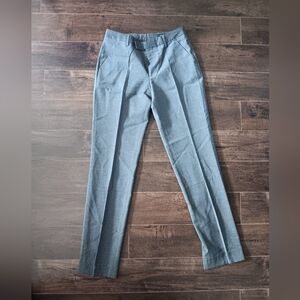 Stylish Gray Wool Trousers